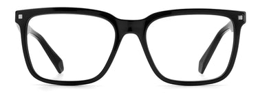 Premium Men Polaroid Eyeglasses: PLD D436 - Black - SpecSMART Eye Clinic (Front View)